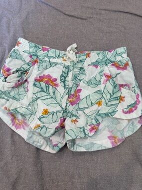 Billabong Girls Tropical Shorts - Medium - Girls Summer Shorts